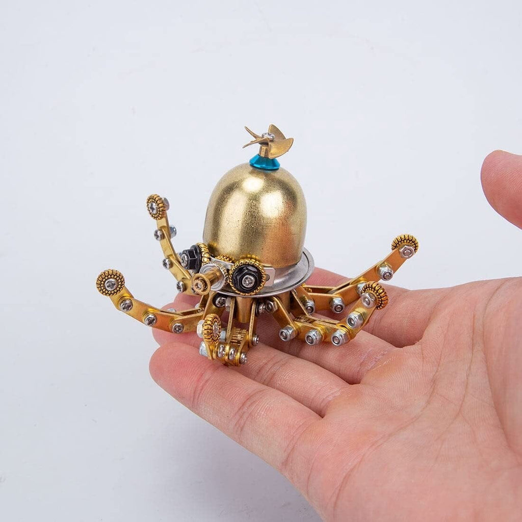 Turtle 3D Metal Puzzle Model Kit - 100+PCS Steampunk DIY Assembly Model for Home Decor, Perfect Gift for Adults & Teens