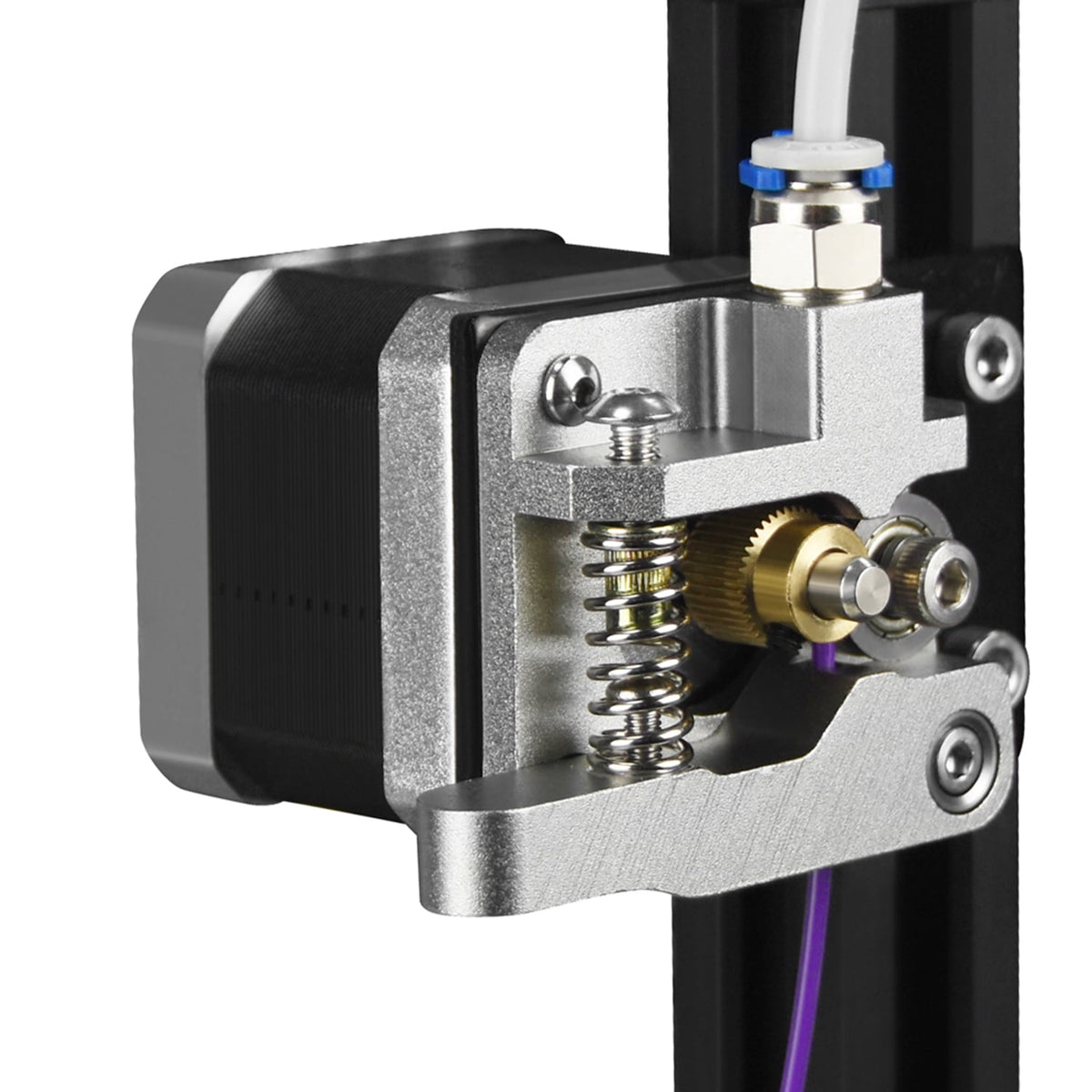 Orvunela CR-10 All Metal Extruder Aluminum MK8 Feeder Block Kit for 1.75mm Filament 3D Printer