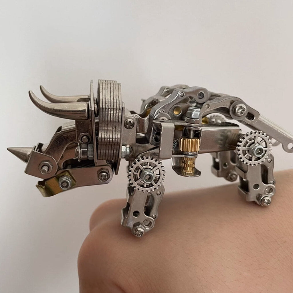 3D Metal Puzzle Desperate 600+ PCS, Steampunk Mechanical Model Kit With DIY Assembly, Home Display Desk Decor For Adult Collectors And Creative Gifts