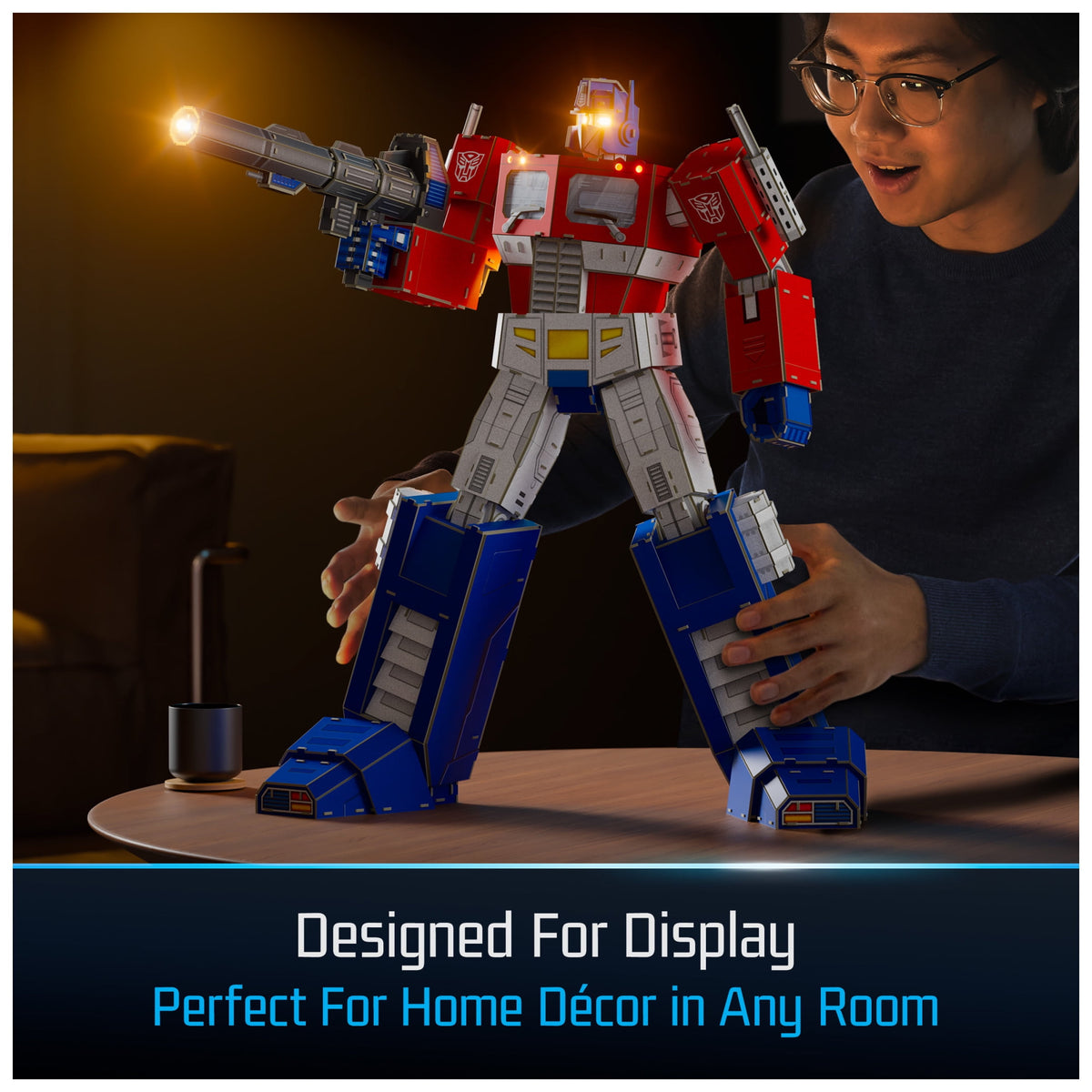 4D Build, Optimus Prime 3D Puzzle Model Kit