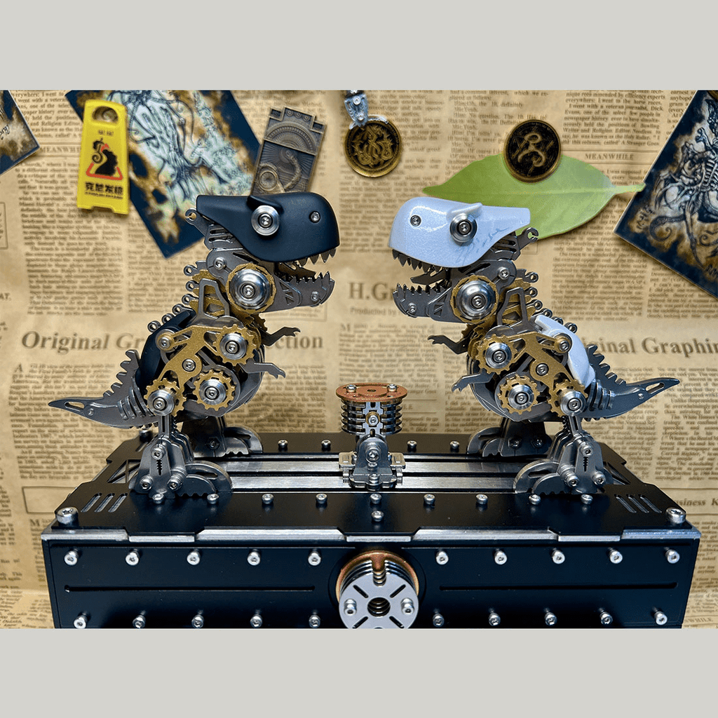 3D Metal Puzzle Linglong Fox Libai Base Stand 339 PCS, Steampunk Mechanical Model Kit With DIY Assembly, Home Display Desk Decor For Adult Collectors And Creative Gifts