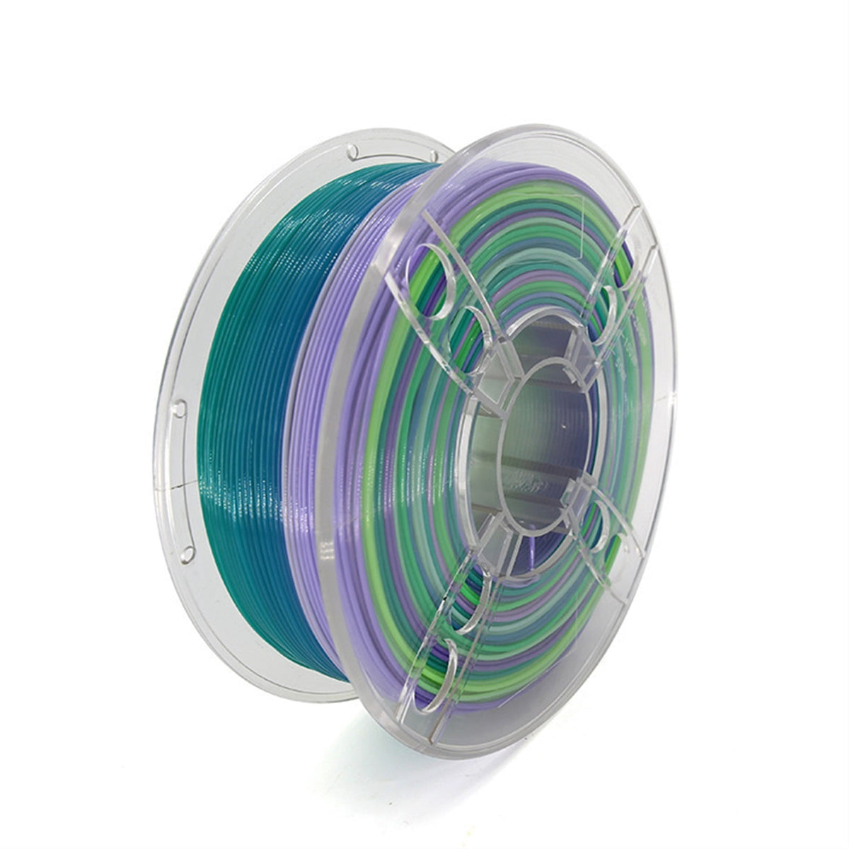 3D Printer Filament Silk Multicolor TPU 1.75mm Filament Gradient Color Change 1kg Spool for 3D Printing
