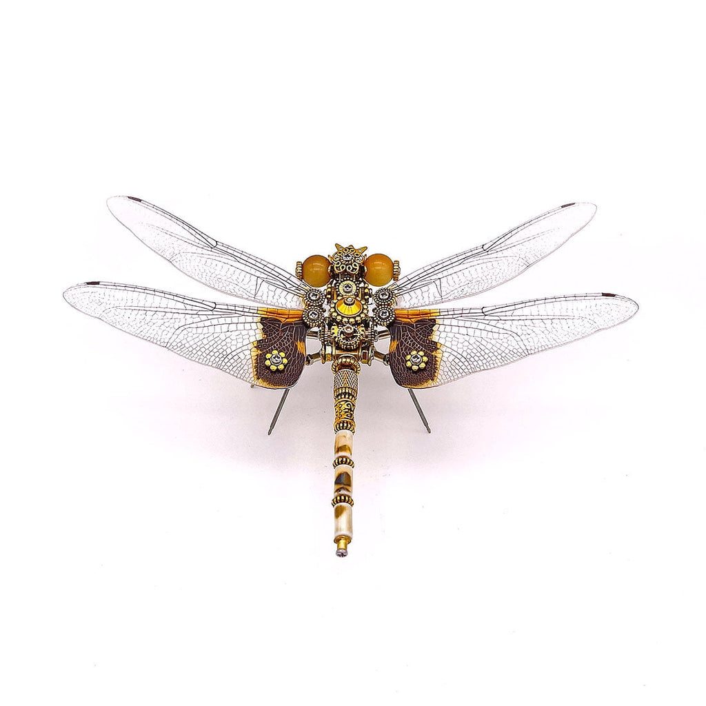 3D Metal Puzzle Punk Insects 200+ PCS, Steampunk Mechanical Model Kit With DIY Assembly, Home Display Desk Decor For Adult Collectors And Creative Gifts