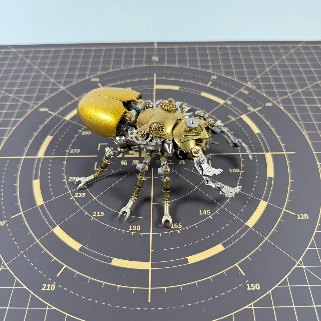 3D Metal Puzzles for Adults Mechanical Wasp Model Kits, Difficult DIY Assembly, Creative Desk Display & Unique Gift for Engineers, Hobbyists, Collectors