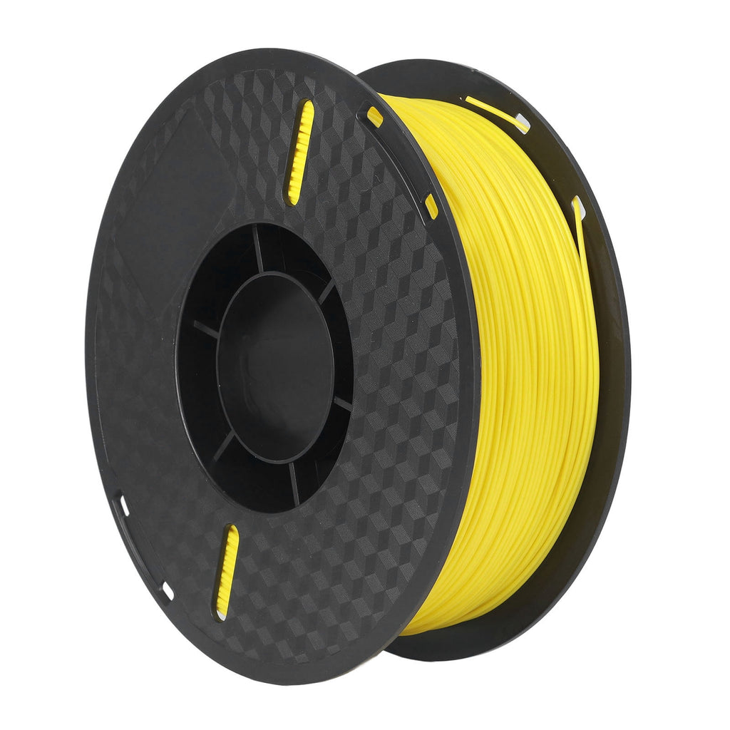 Premium Yellow PLA 3D Printer Filament 1.75mm Dimensional Accuracy +/- 0.02mm 1kg / 2.2lbs Spool Tangle-Free Smokeless High Precision Consumable