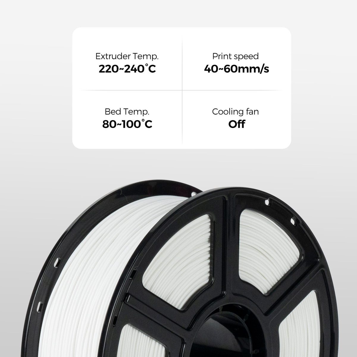 Flashforge ABS Pro Filament 1.75mm, 1KG/2.2lbs ABS Pro 3D Printer Filament, Purple