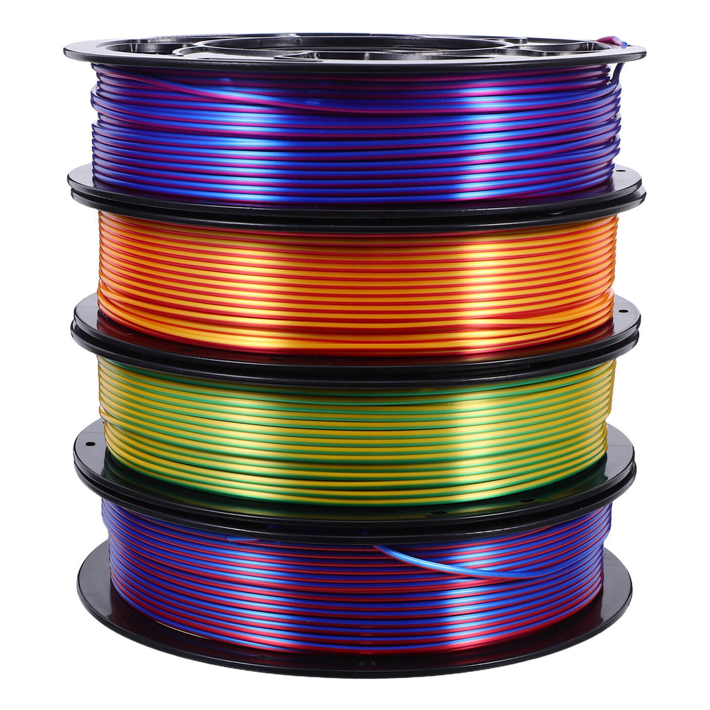 IFANLANDOR Multicolor Pla Filament for 3D Printing DIY Projects with Stable and Smooth Printing