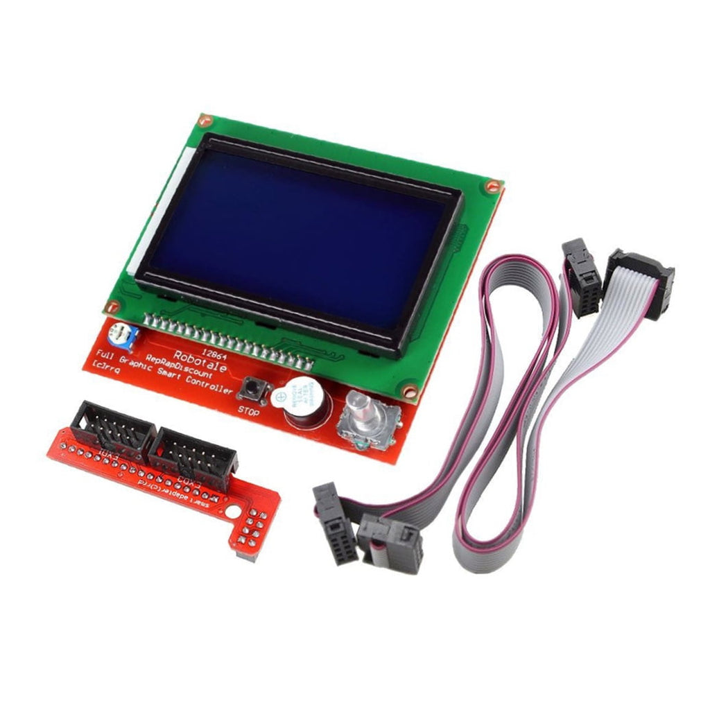 Milisten 3D Printer Kit Ramps 1.4 12864 LCD for Home Use Easy Connect Smart Adapter 5Pcs