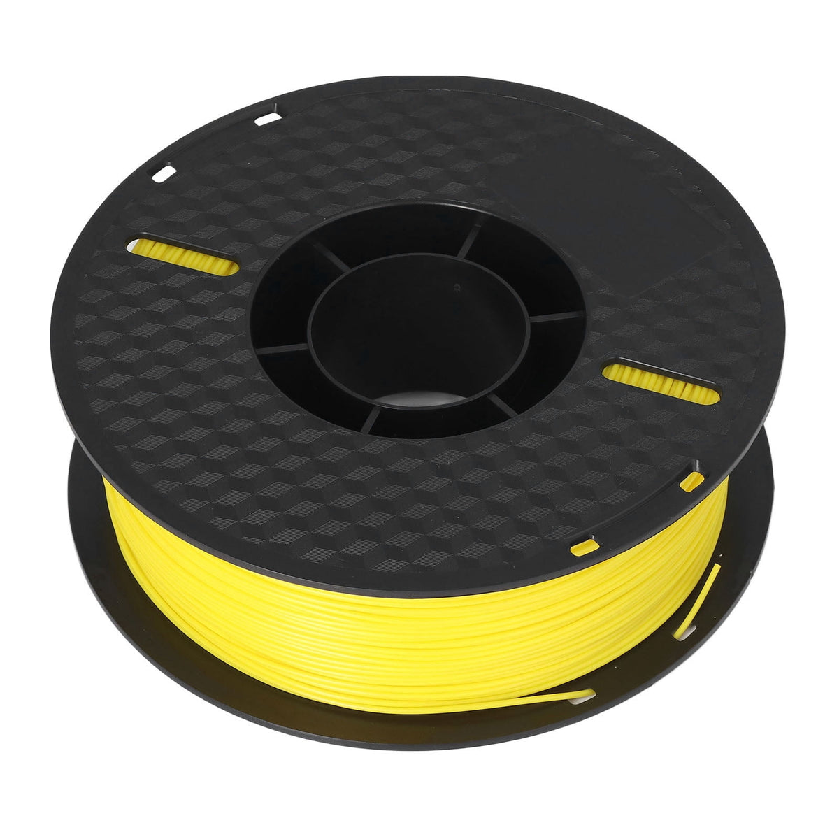 Premium Yellow PLA 3D Printer Filament 1.75mm Dimensional Accuracy +/- 0.02mm 1kg / 2.2lbs Spool Tangle-Free Smokeless High Precision Consumable
