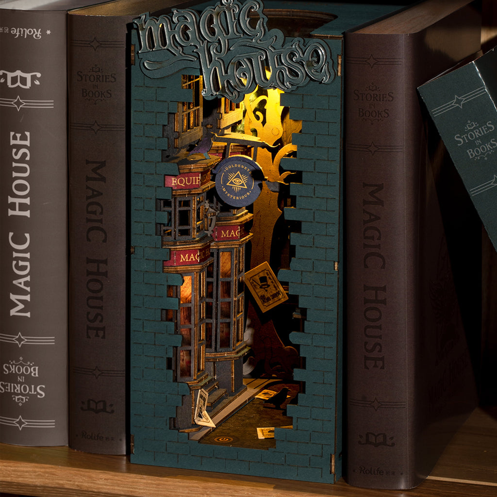 Rolife Magic House Wooden 3D Jigsaw Puzzles