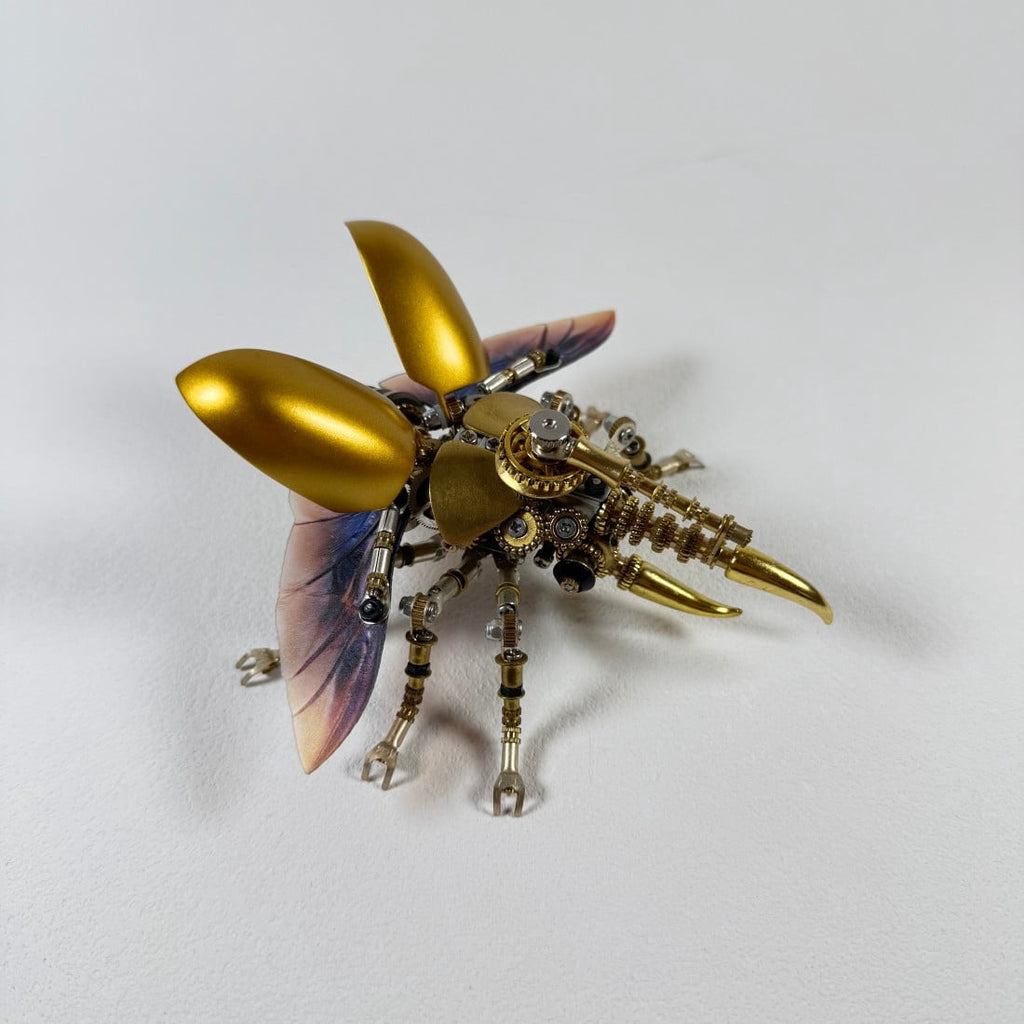 3D Metal Puzzles for Adults Mechanical Wasp Model Kits, Difficult DIY Assembly, Creative Desk Display & Unique Gift for Engineers, Hobbyists, Collectors