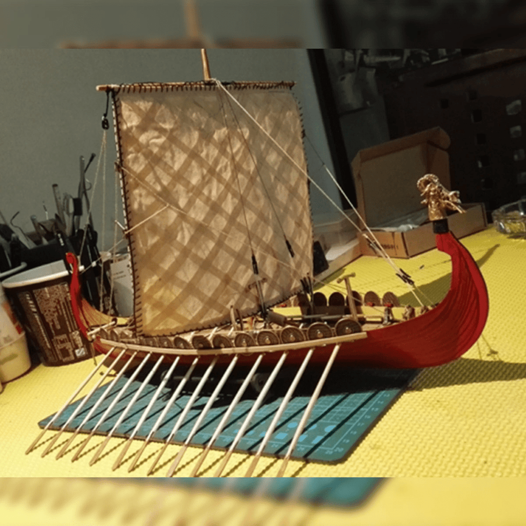 3D Wooden Puzzle Victory Sailing Ship, DIY Assembly Detailed Vessel Display Model Kit For Adult Collectors, Office Decor And Creative Gifts