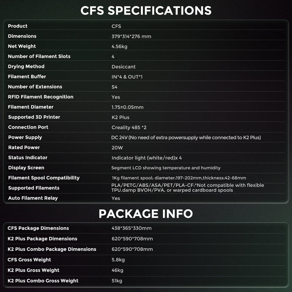Creality K1 Max 3D Printer with High-Speed Printing, AI LiDAR & Camera, PLA Filament Included