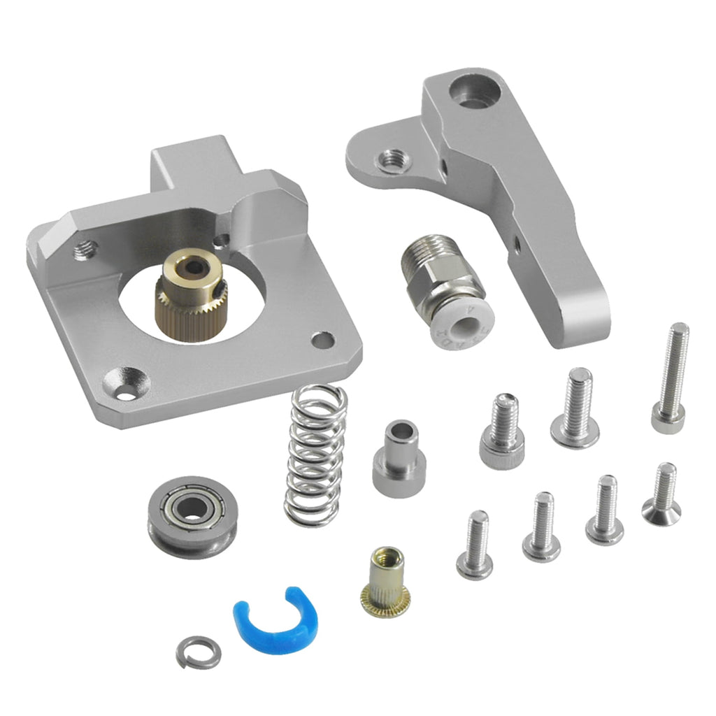 Orvunela CR-10 All Metal Extruder Aluminum MK8 Feeder Block Kit for 1.75mm Filament 3D Printer