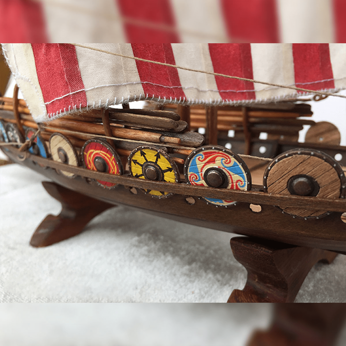 3D Wooden Puzzle Victory Sailing Ship, DIY Assembly Detailed Vessel Display Model Kit For Adult Collectors, Office Decor And Creative Gifts