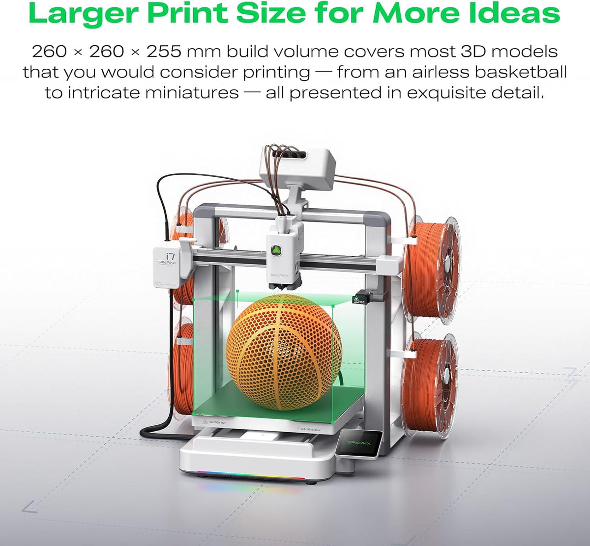 Creality SPARKX i7 Nano Combo Multi‑Color 3D Printer for Beginners