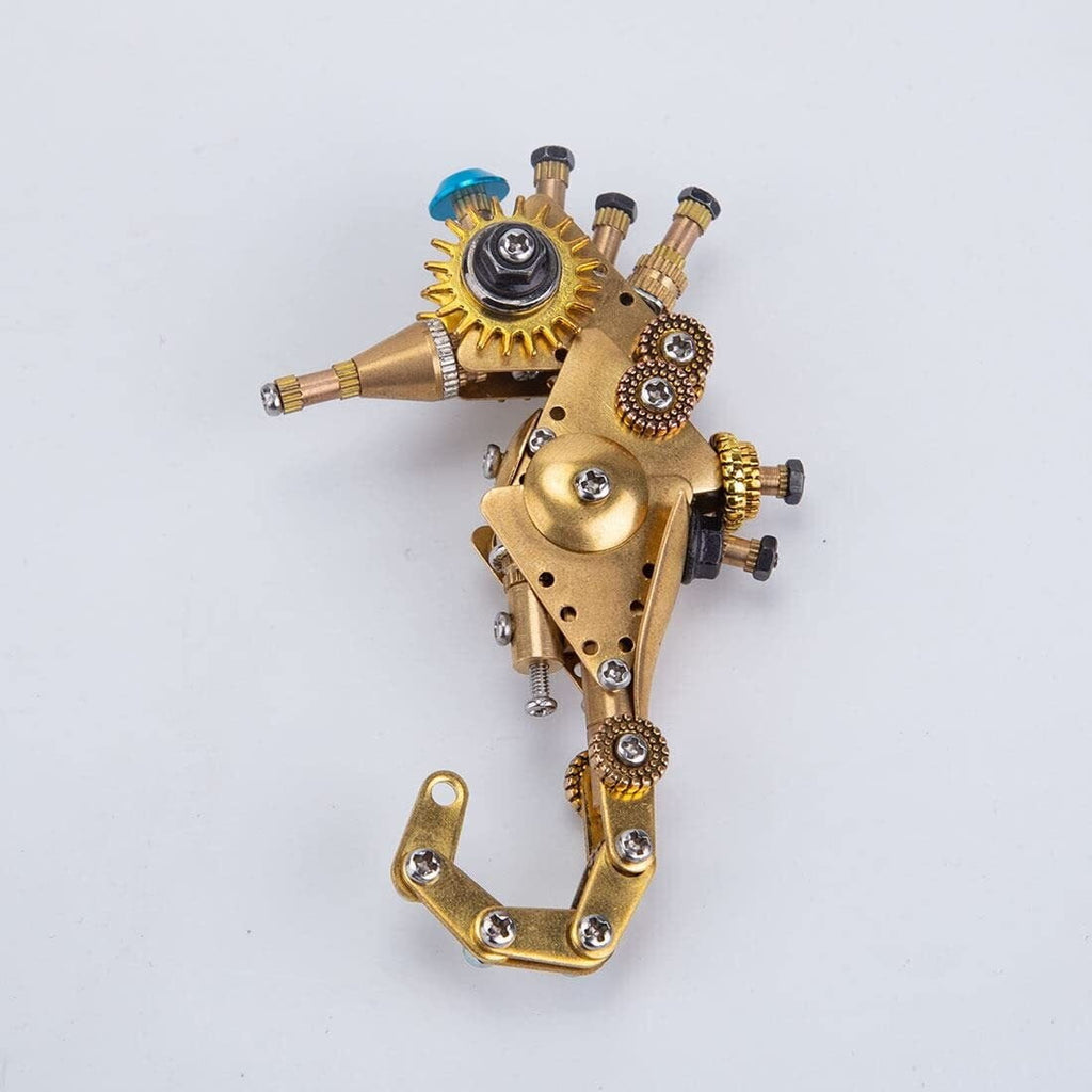 Turtle 3D Metal Puzzle Model Kit - 100+PCS Steampunk DIY Assembly Model for Home Decor, Perfect Gift for Adults & Teens