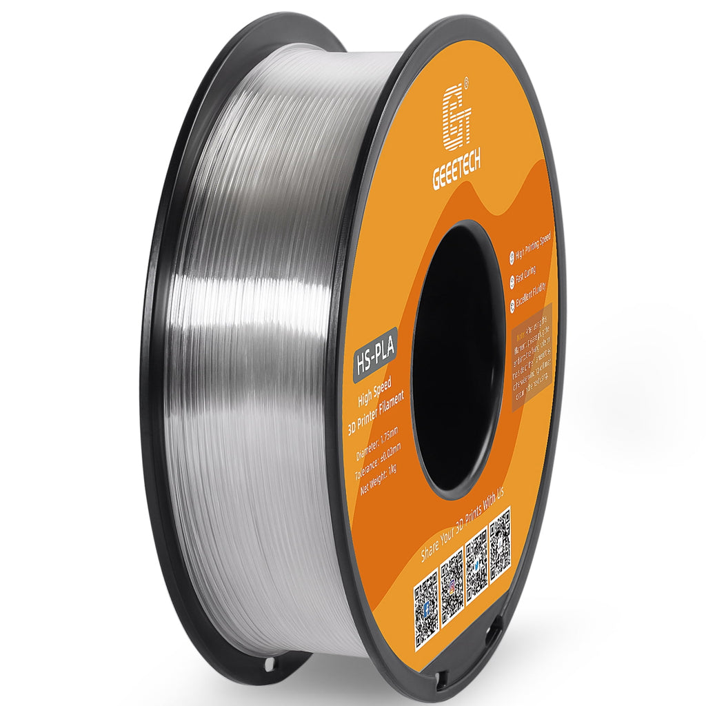 Geeetech 1.75mm PLA 3D Printer Filament, 1kg Spool (2.2lbs), Dimensional Accuracy +/- 0.03mm,yellow