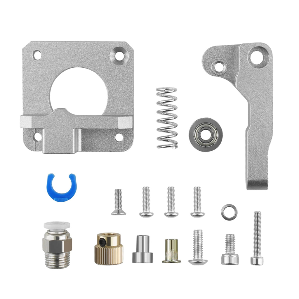 Orvunela CR-10 All Metal Extruder Aluminum MK8 Feeder Block Kit for 1.75mm Filament 3D Printer