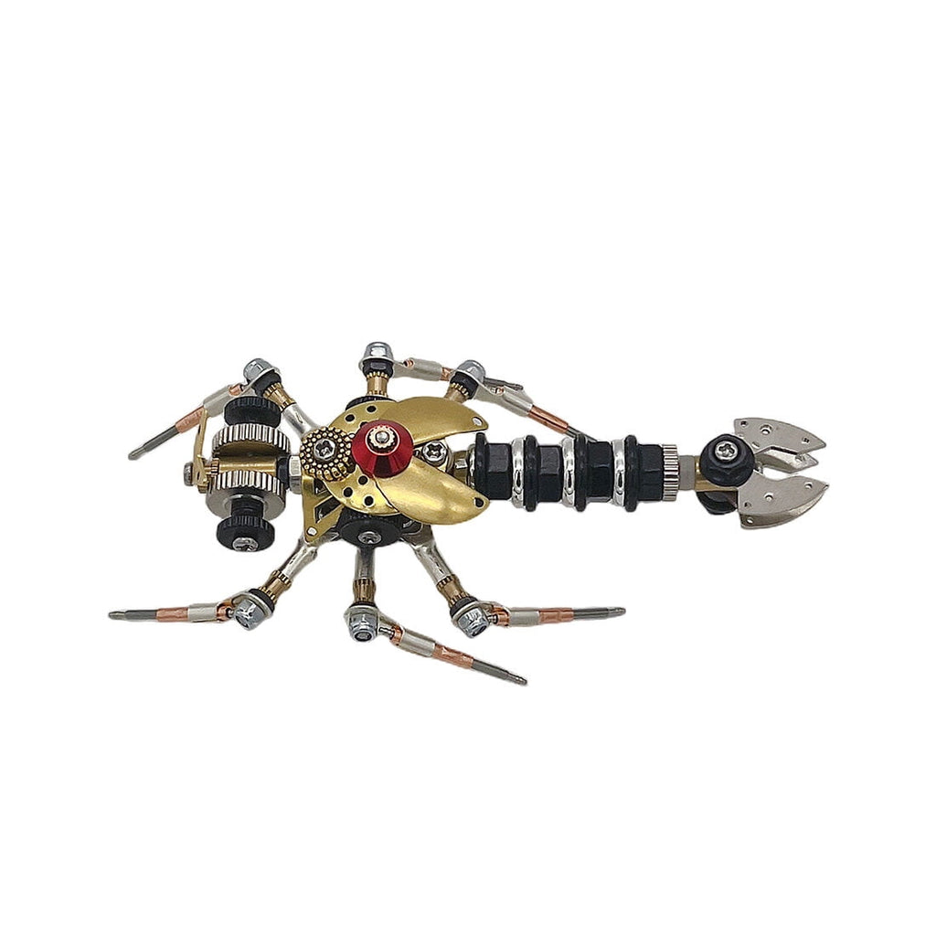 3-in-1 Steampunk Insect Metal Model Kit, Mosquito, Deck Insect & Bee Brass Puzzle Assembly Set, 270PCS 3D Jigsaw Puzzles for Adults
