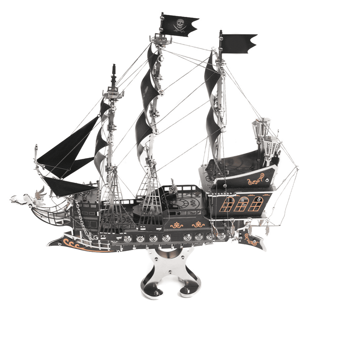 3D Wooden Puzzle Victory Sailing Ship, DIY Assembly Detailed Vessel Display Model Kit For Adult Collectors, Office Decor And Creative Gifts