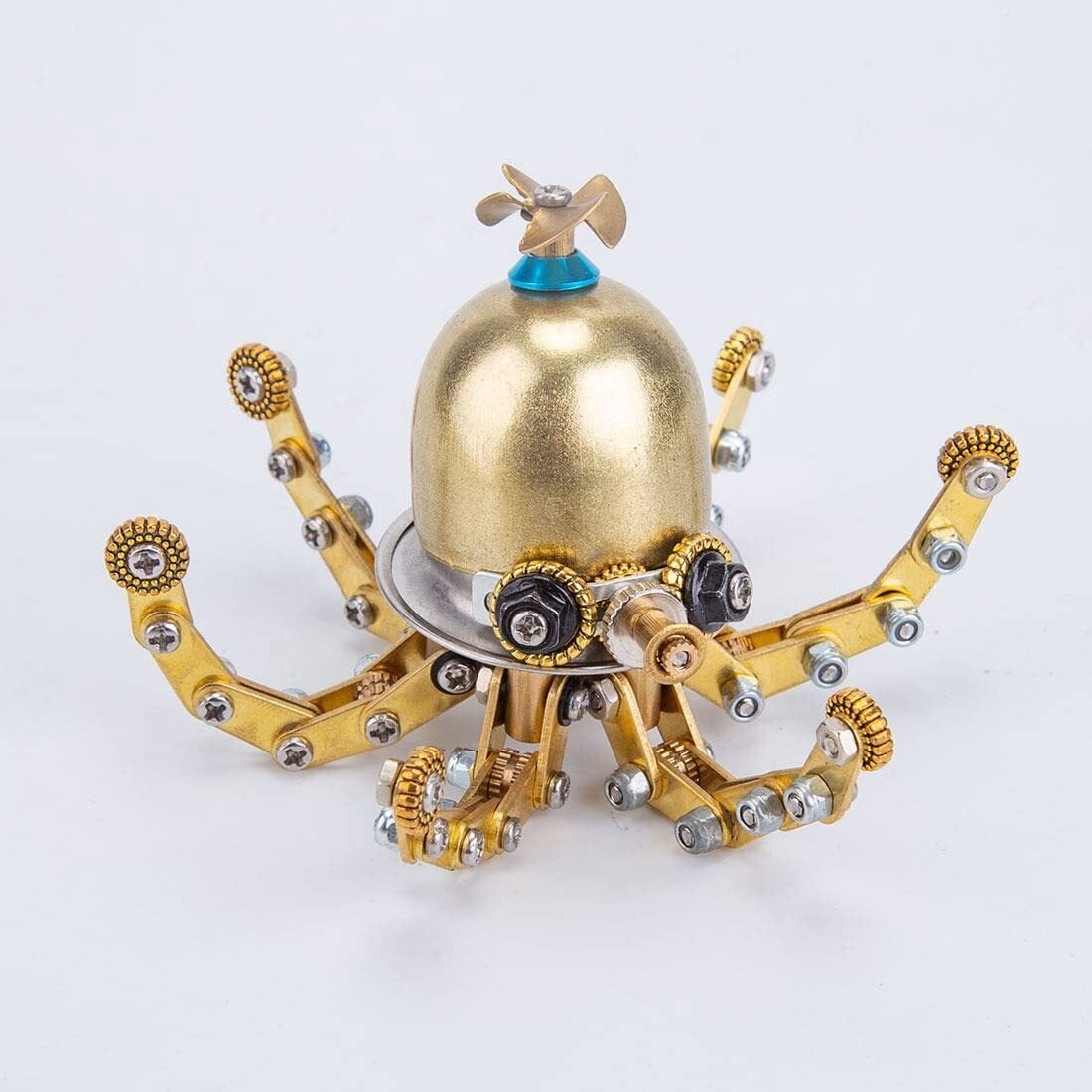 Turtle 3D Metal Puzzle Model Kit - 100+PCS Steampunk DIY Assembly Model for Home Decor, Perfect Gift for Adults & Teens