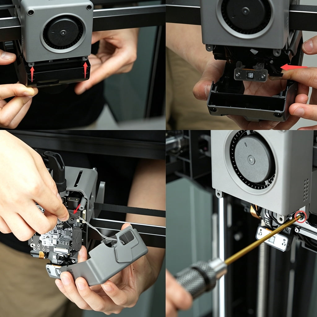 Whaledi Low Noise Powerful 3D Printer Unit Perfect For H2D H2C arrangements