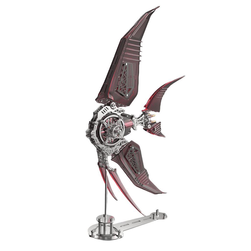 3D Metal Puzzle Linglong Fox Libai Base Stand 339 PCS, Steampunk Mechanical Model Kit With DIY Assembly, Home Display Desk Decor For Adult Collectors And Creative Gifts
