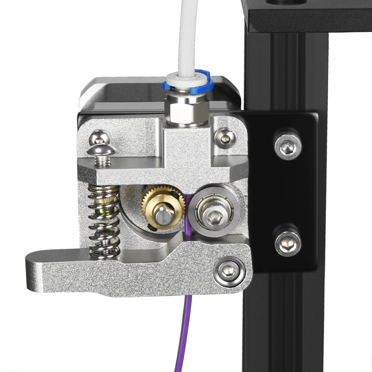 Orvunela CR-10 All Metal Extruder Aluminum MK8 Feeder Block Kit for 1.75mm Filament 3D Printer