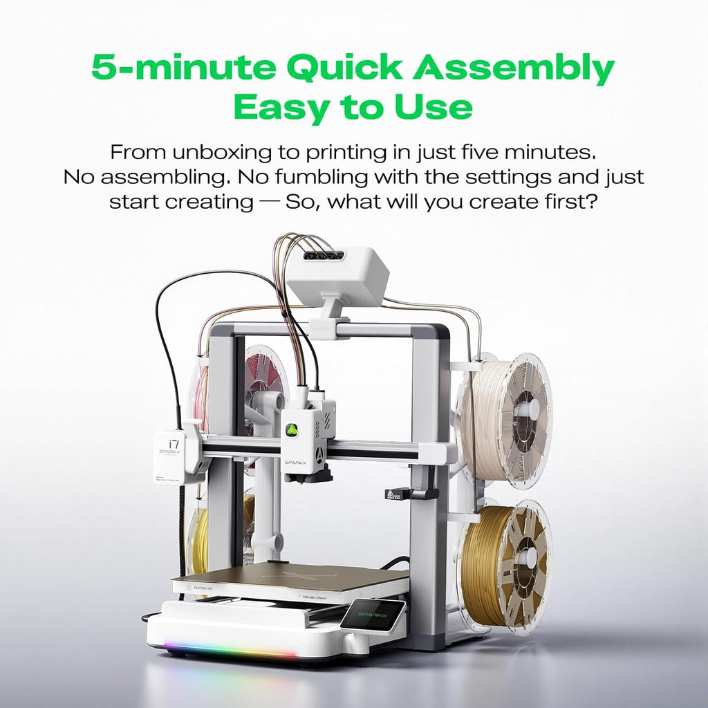 Creality SPARKX i7 Nano Combo Multi‑Color 3D Printer for Beginners