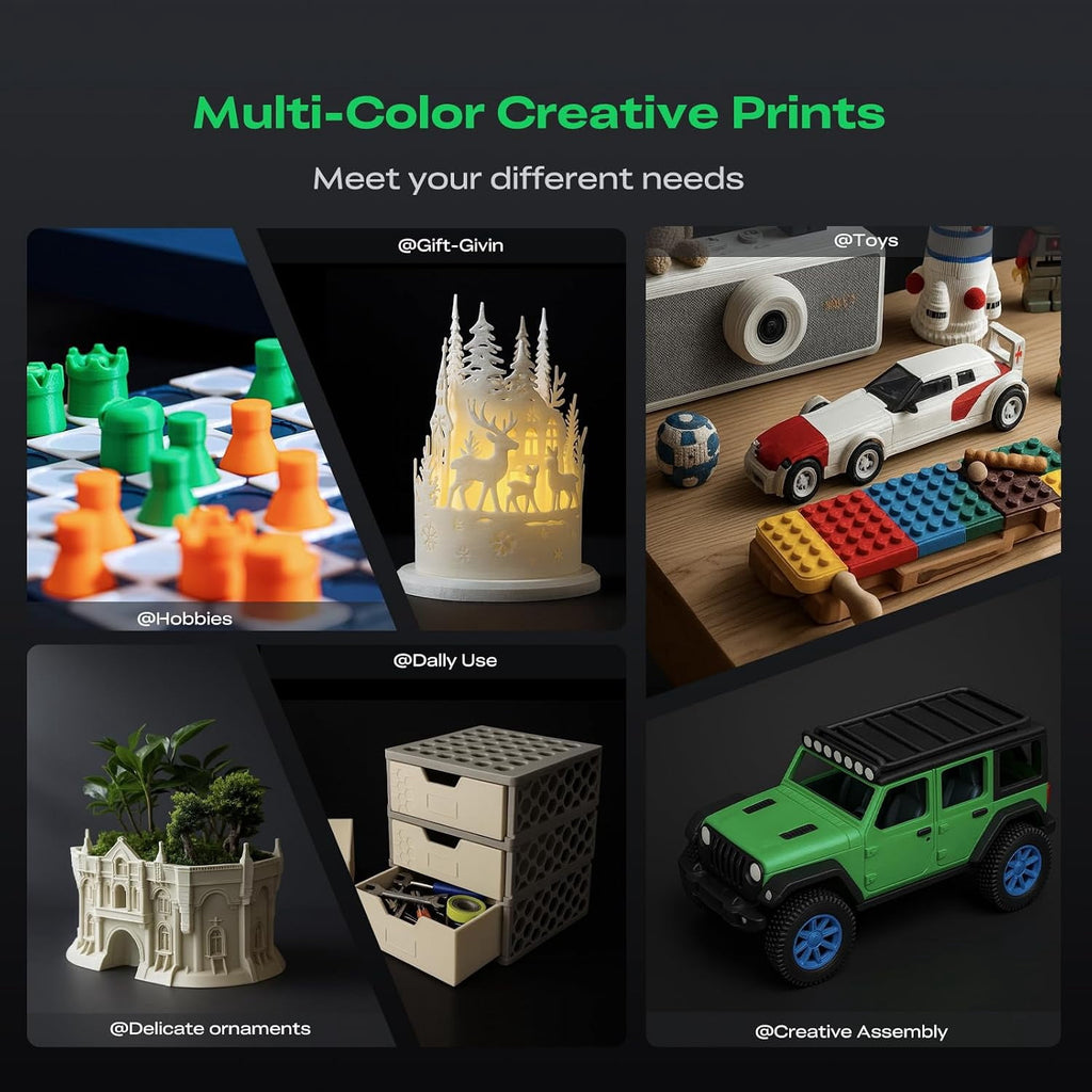 Creality K1 Max 3D Printer with 600mm/s High-Speed Fused Deposition Modeling 3D Printing Smart AI Function 300°C High-Temperature Nozzle Direct Extruder Auto Leveling Printing Size 11.81x11.81x11.81