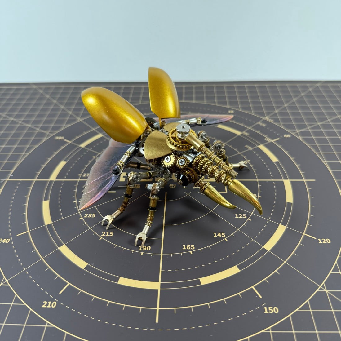 3D Metal Puzzles for Adults Mechanical Wasp Model Kits, Difficult DIY Assembly, Creative Desk Display & Unique Gift for Engineers, Hobbyists, Collectors