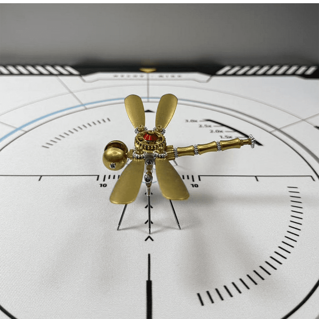 3-in-1 Steampunk Insect Metal Model Kit, Mosquito, Deck Insect & Bee Brass Puzzle Assembly Set, 270PCS 3D Jigsaw Puzzles for Adults
