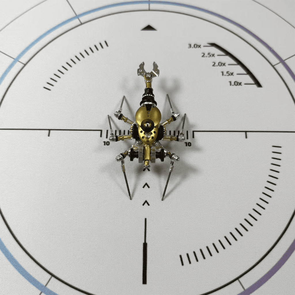 3-in-1 Steampunk Insect Metal Model Kit, Mosquito, Deck Insect & Bee Brass Puzzle Assembly Set, 270PCS 3D Jigsaw Puzzles for Adults