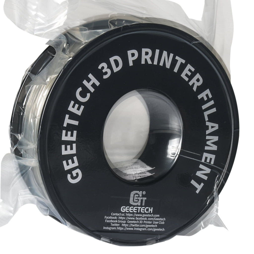 Geeetech 3D Printer PLA Filament Silk Sky Blue Toughness Enhanced Filament with 1.75mm Dimensional Accuracy +/-0.03mm, 1080 Feet per Roll, Vacuum Packaging for Most 3D FDM Printer