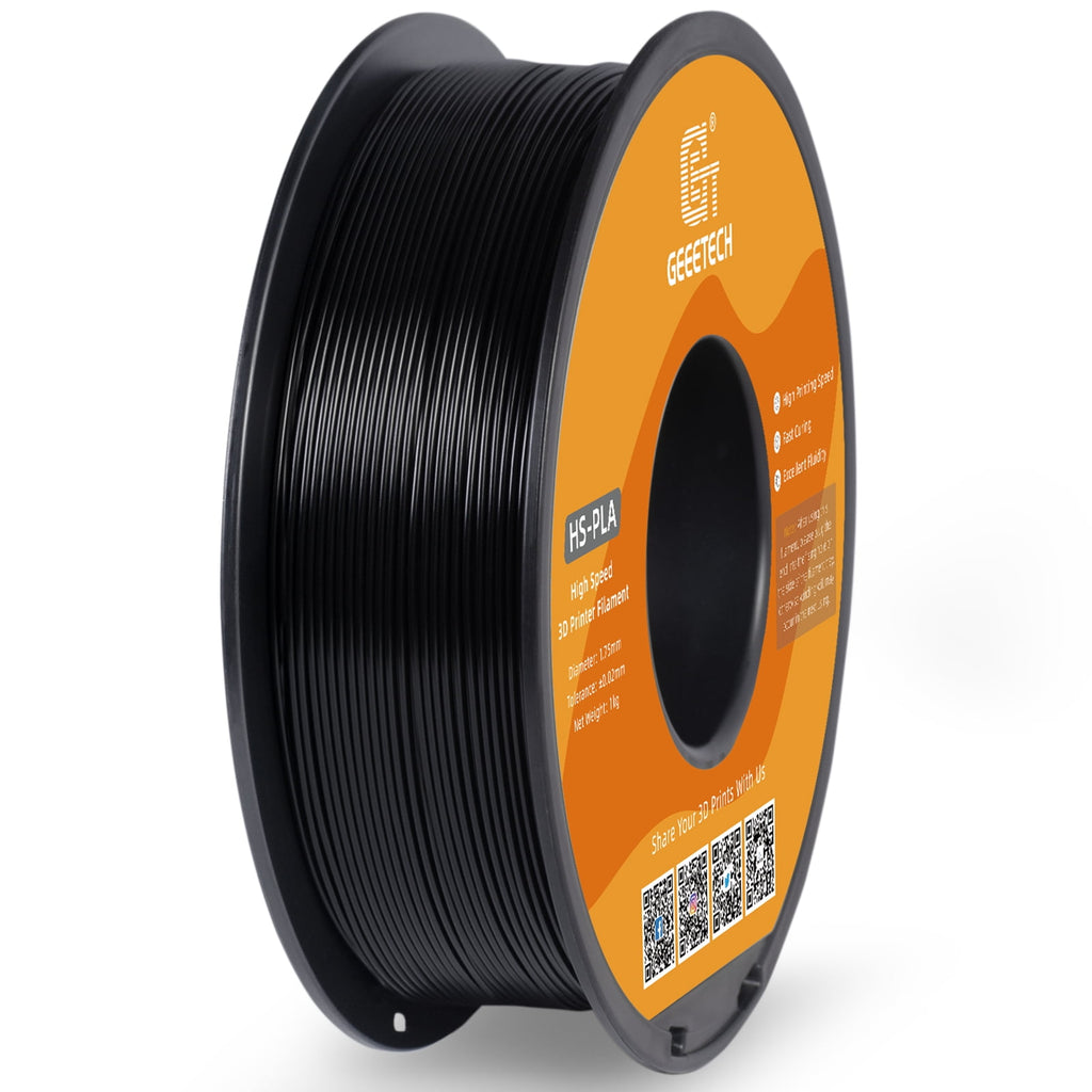 Geeetech 1.75mm PLA 3D Printer Filament, 1kg Spool (2.2lbs), Dimensional Accuracy +/- 0.03mm,yellow