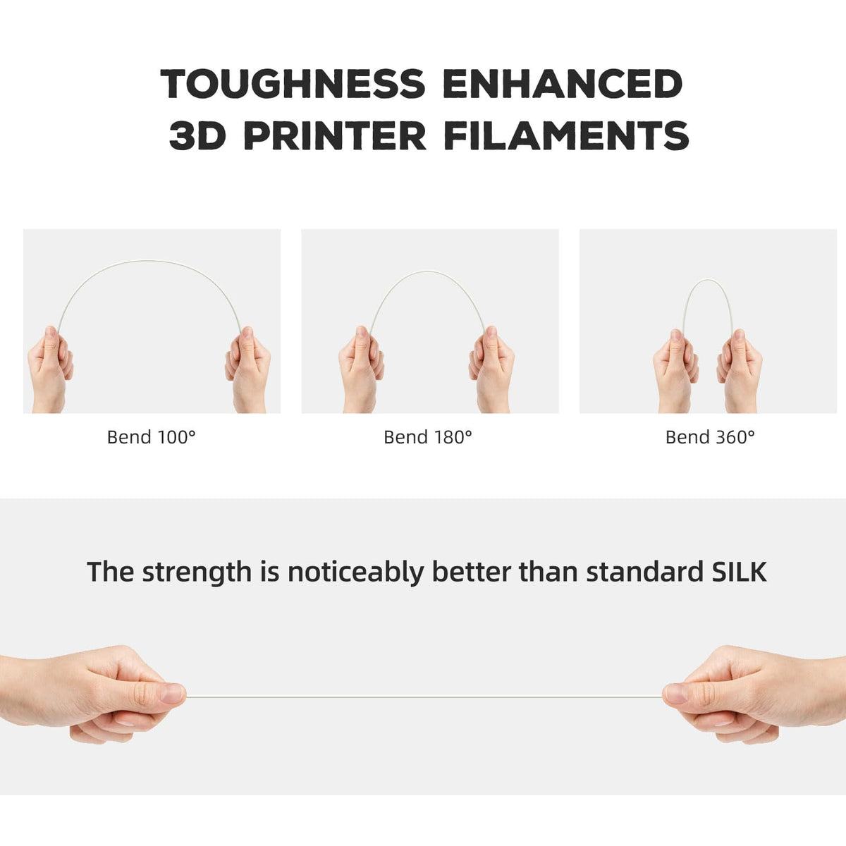 Flashforge PLA Filament 1.75mm, 1KG/2.2lbs PLA 3D Printer Filament, Burnt Titanium