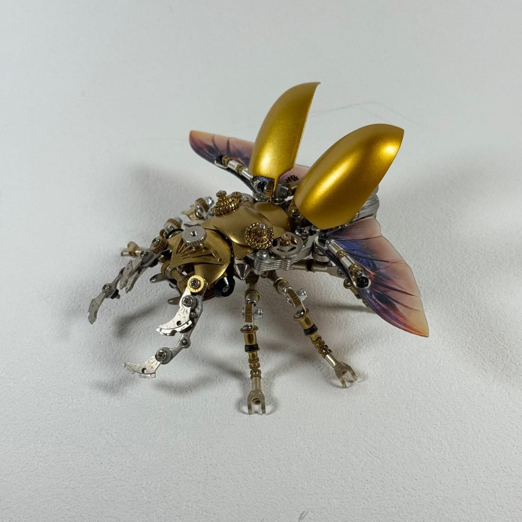 3D Metal Puzzles for Adults Mechanical Wasp Model Kits, Difficult DIY Assembly, Creative Desk Display & Unique Gift for Engineers, Hobbyists, Collectors