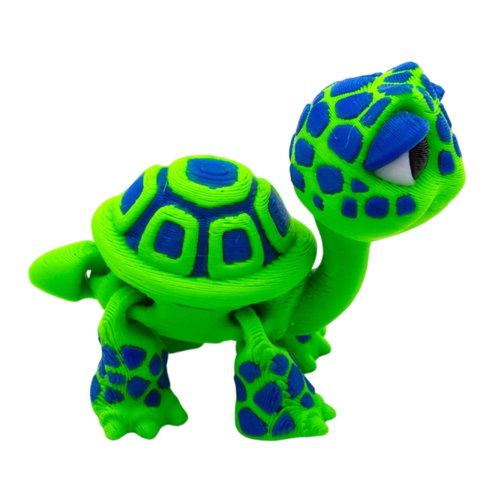 lanema 3D Printer with Flexible Articulated Joints Tortoise Ornament Collectible