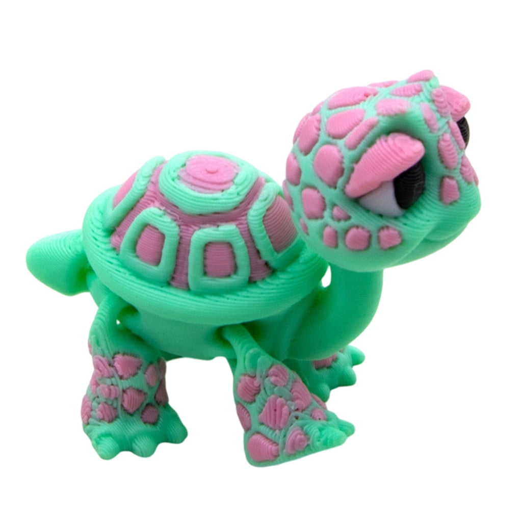 lanema 3D Printer with Flexible Articulated Joints Tortoise Ornament Collectible